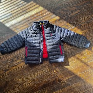 Navy blue toddler RL polo coat